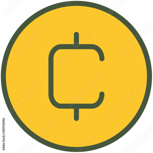 Cryptocurrency Coins Colored Icon Pack