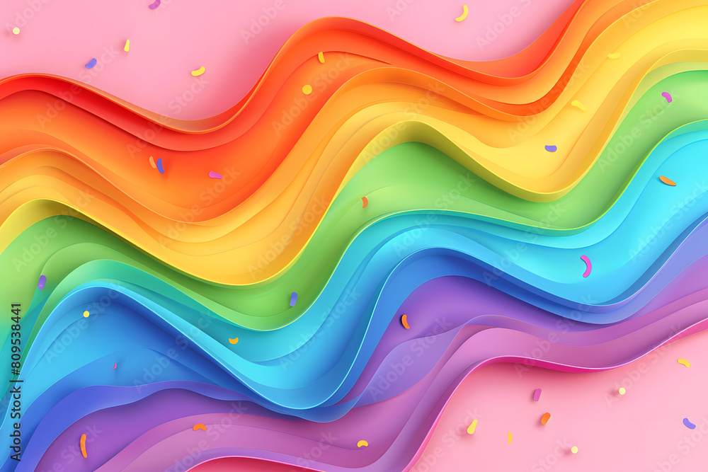 Abstract colorful wave background. Abstract colorful wave background.