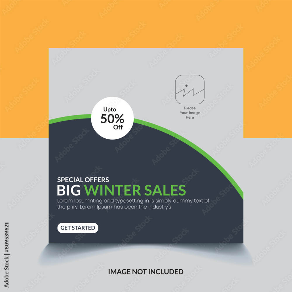 minimal promotional social media banner template minimal promotional social media banner template