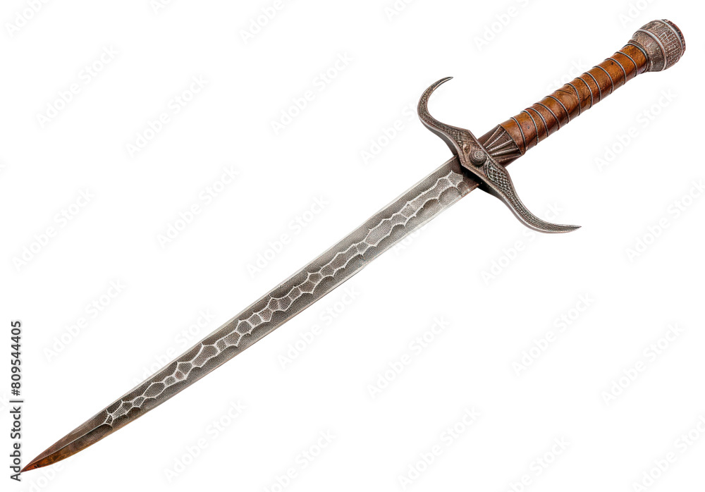 Obraz premium PNG A sharp sword weaponry dagger blade.