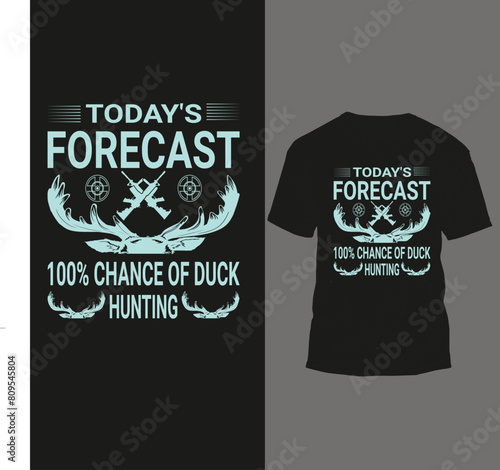 today's forecast 100% chance of duck hunting