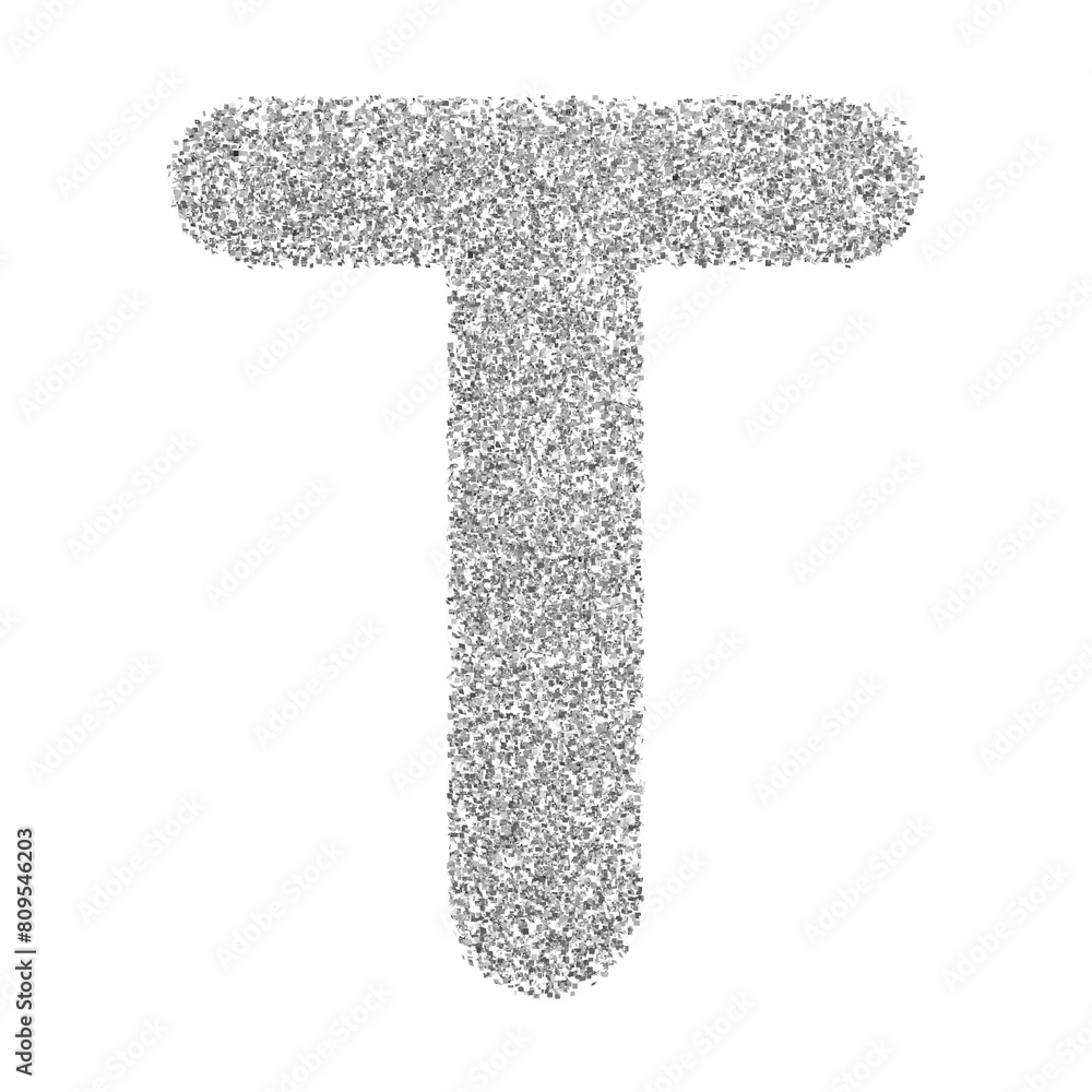 Silver Glitter 3d Font Uppercase . Silver Glitter Letter T Silver Glitter 3d Font Uppercase . Silver Glitter Letter T
