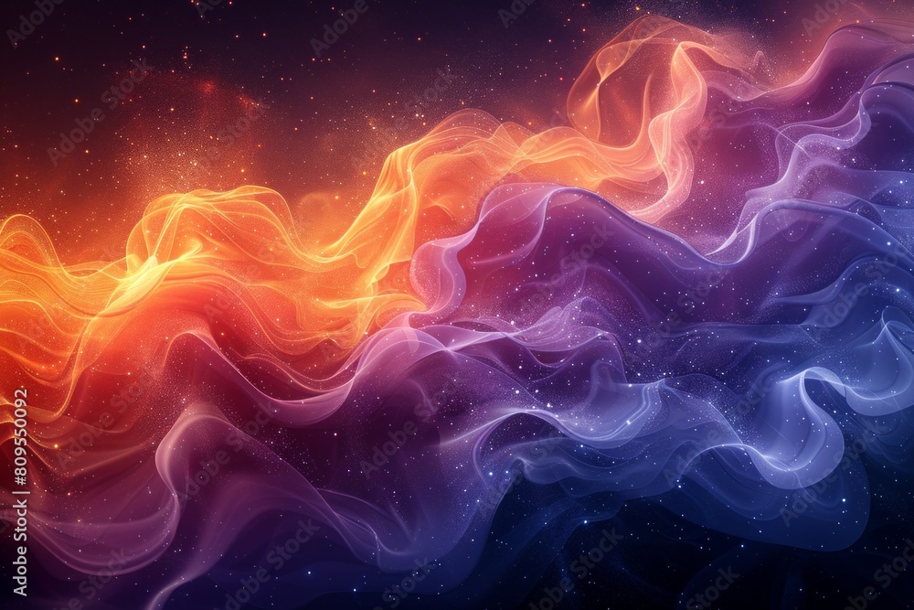 Fototapeta premium abstract background in colors and patterns for Aromatherapy Awareness Week