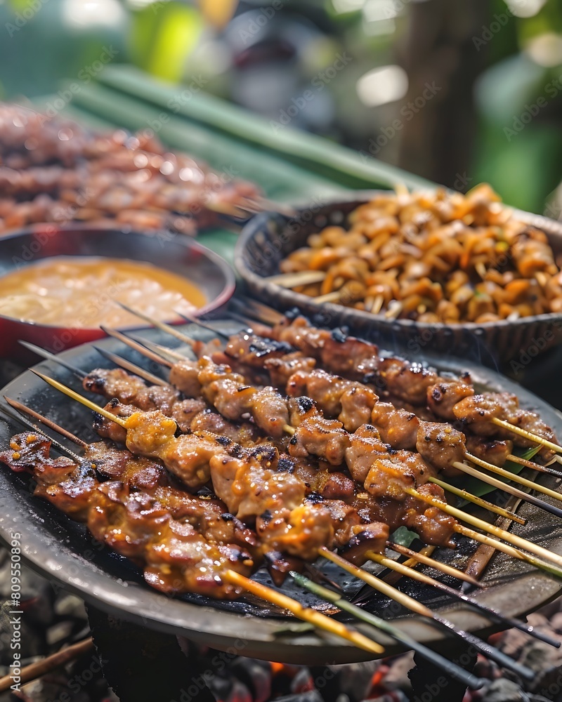 Delight in the Symphony of Flavors with Satay and Peanut Sauce Delight in the Symphony of Flavors with Satay and Peanut Sauce