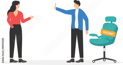 Gender inequality in career opportunities for men and women, concept of gender inequality in business, unequal career opportunities

