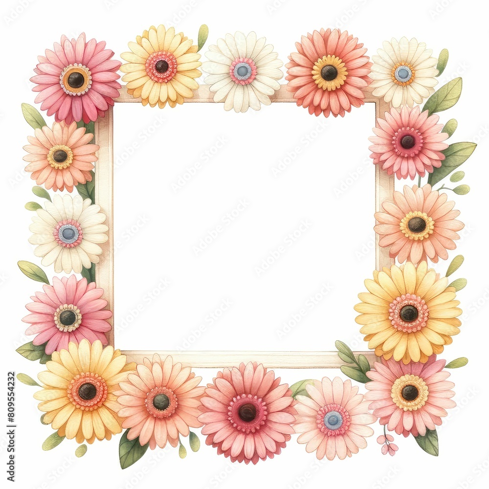 gerbera daisy themed frame or border for photos and text. watercolor illustration, Perfect for nursery art, simple clipart, single object, white color background.
for invitation, wedding, printing. gerbera daisy themed frame or border for photos and text. watercolor illustration, Perfect for nursery art, simple clipart, single object, white color background.
for invitation, wedding, printing.