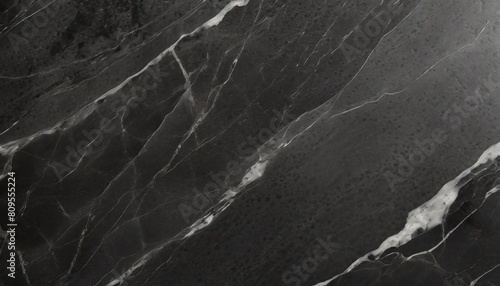 black marble texture close-up