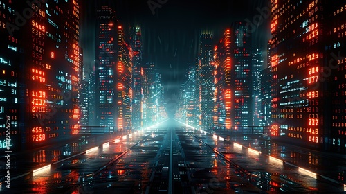 Futuristic high-definition digital fusion, clever integration of artificial intelligence, machine learning, and big data elements in a high-tech style, science, artificial intelligence technology, inn