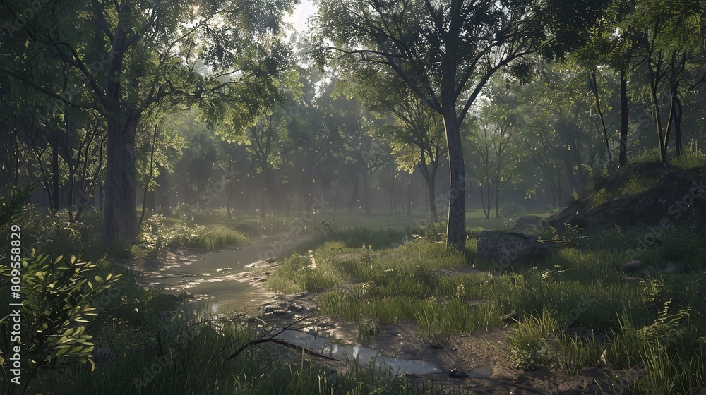 Obraz premium Highly Detailed Realistic Lighting in 8K Resolution