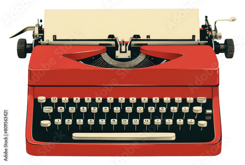 PNG Typewrite text red correspondence.