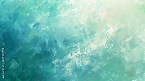 Tranquil Underwater Sea Wave Banner