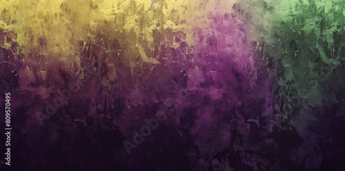  Dark green  purple and yellow gradient background with a grainy texture in the style of unknown artist.