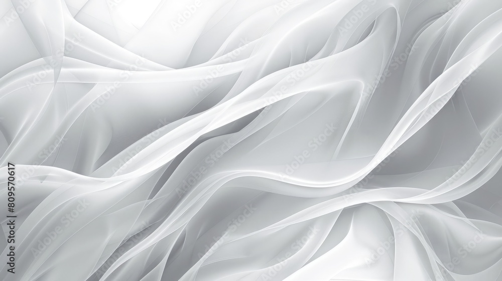 White abstract background with smooth lines. illustration for your design White abstract background with smooth lines. illustration for your design