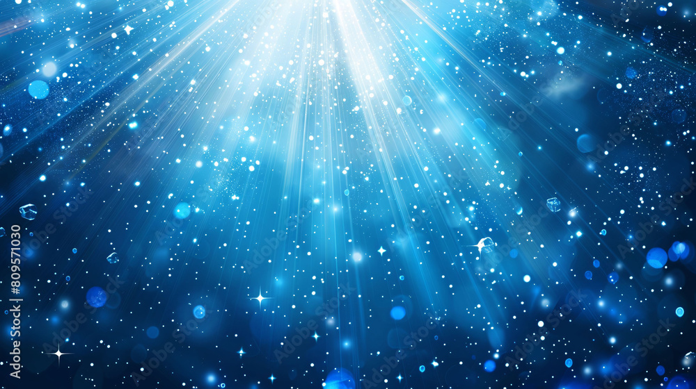 Blue technology ray lines textured background, light scattering blue background concept illustration Blue technology ray lines textured background, light scattering blue background concept illustration