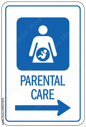 Parental care sign