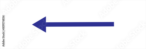 blue long arrow