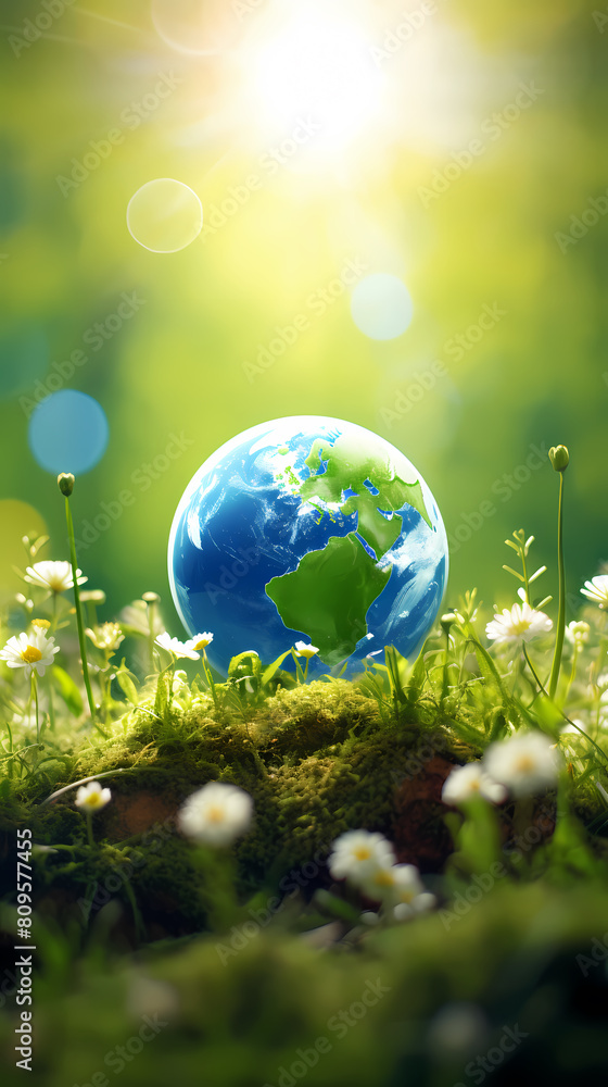 Earth is in the middle of an empty field Earth is in the middle of an empty field