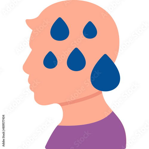 Sweating Icon
