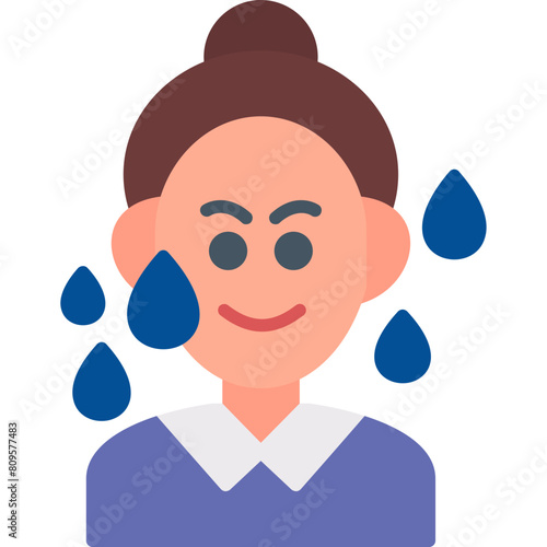 Sweating Icon