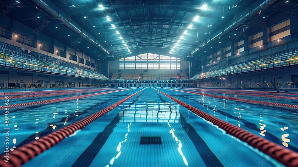 Fototapeta premium Olympic Swimming Pool