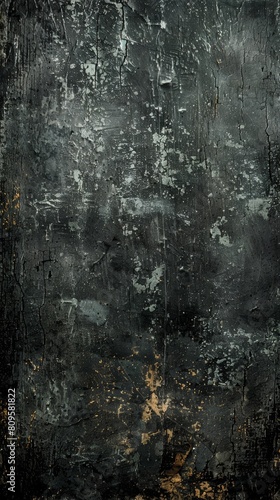 Grunge black and gold background texture