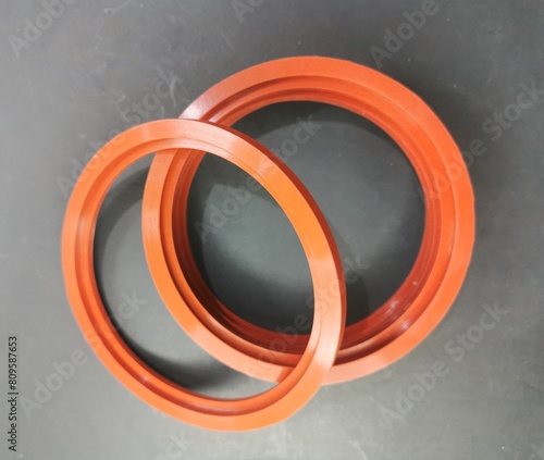 Gasket rings from silicone material, and spare parts used to fill the joints or joints,leak out. The rubber gasket is soft and flexible,