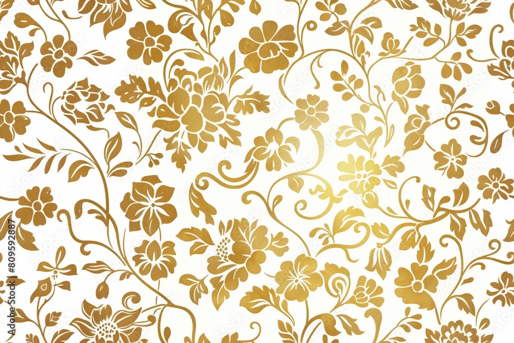 Seamless pattern with gold and white Seamless pattern with gold and white