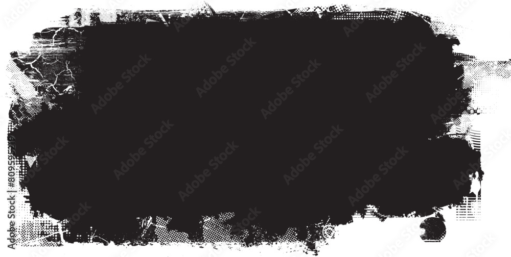 Glitch distorted grange shape . Noise grungy logo . Trendy defect error shapes . Glitched frame .Grunge textured . Distressed effect .Vector shapes Glitch distorted grange shape . Noise grungy logo . Trendy defect error shapes . Glitched frame .Grunge textured . Distressed effect .Vector shapes