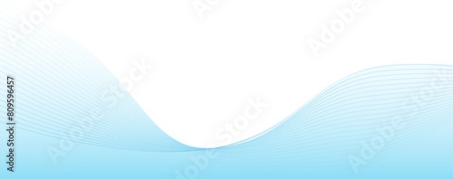 キラキラした水色のウェーブのベクター背景画像
