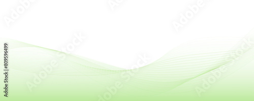 キラキラした黄緑色のウェーブのベクター背景画像