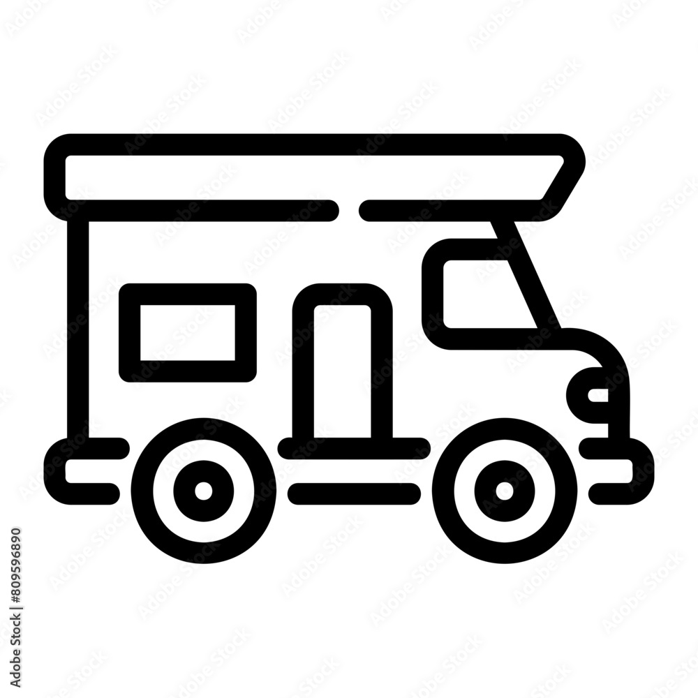 bus outline icon bus outline icon