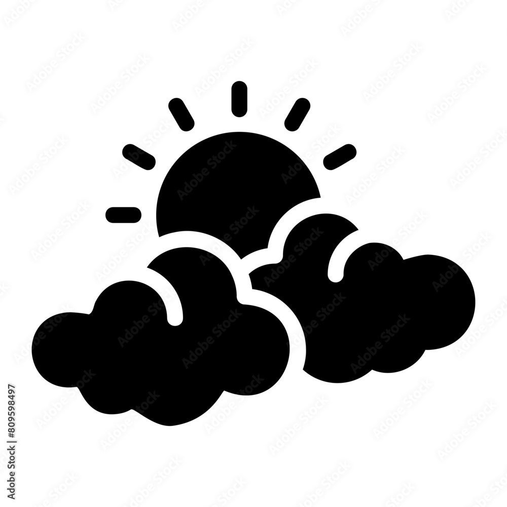 cloud glyph icon cloud glyph icon