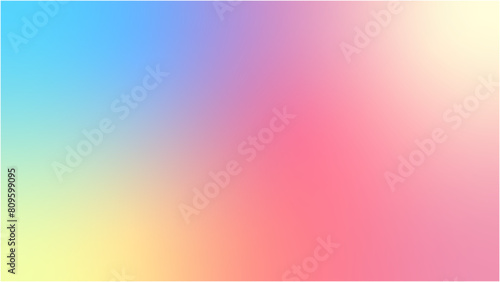 Blurred Style Soft Gradient Background, Vector Background.