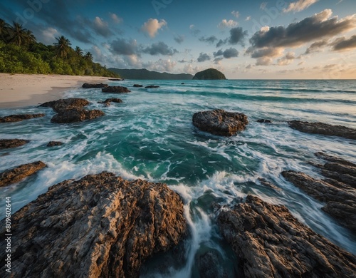 Embrace the beauty of the natural world with our image of untouched beaches and pristine waters, offering a glimpse into a world untouched by time