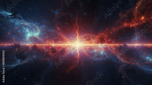 Galaxy background with stars space 