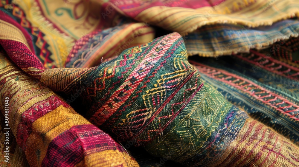 bohemian ikat stripes in warm earth tones bohemian ikat stripes in warm earth tones
