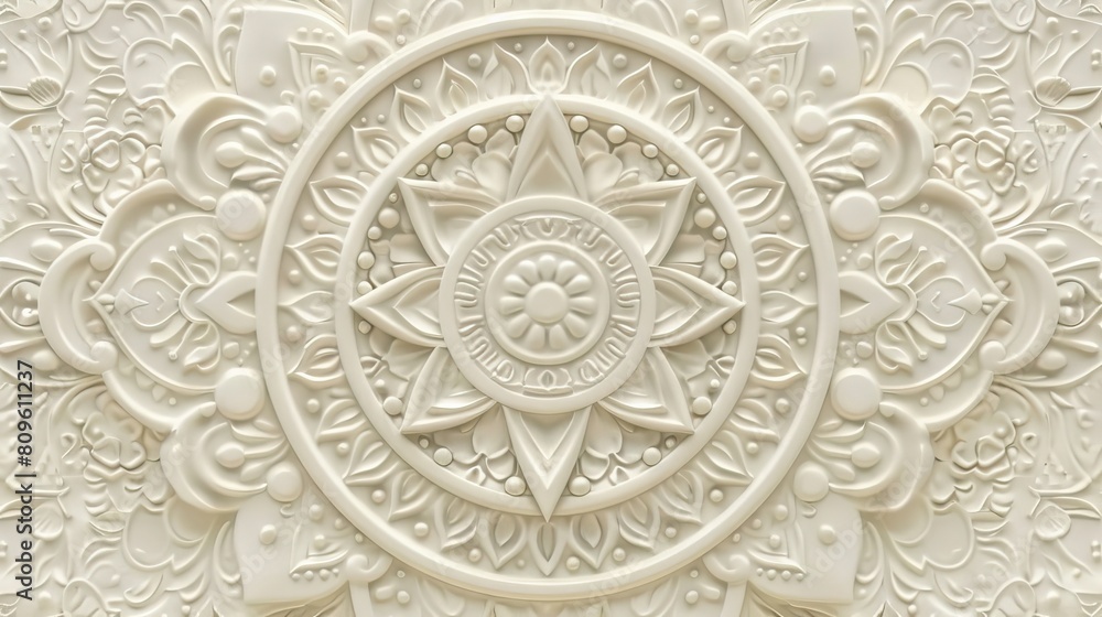 Obraz premium intricate lace pattern with delicate details
