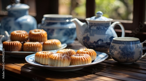 cup of tea and cookies