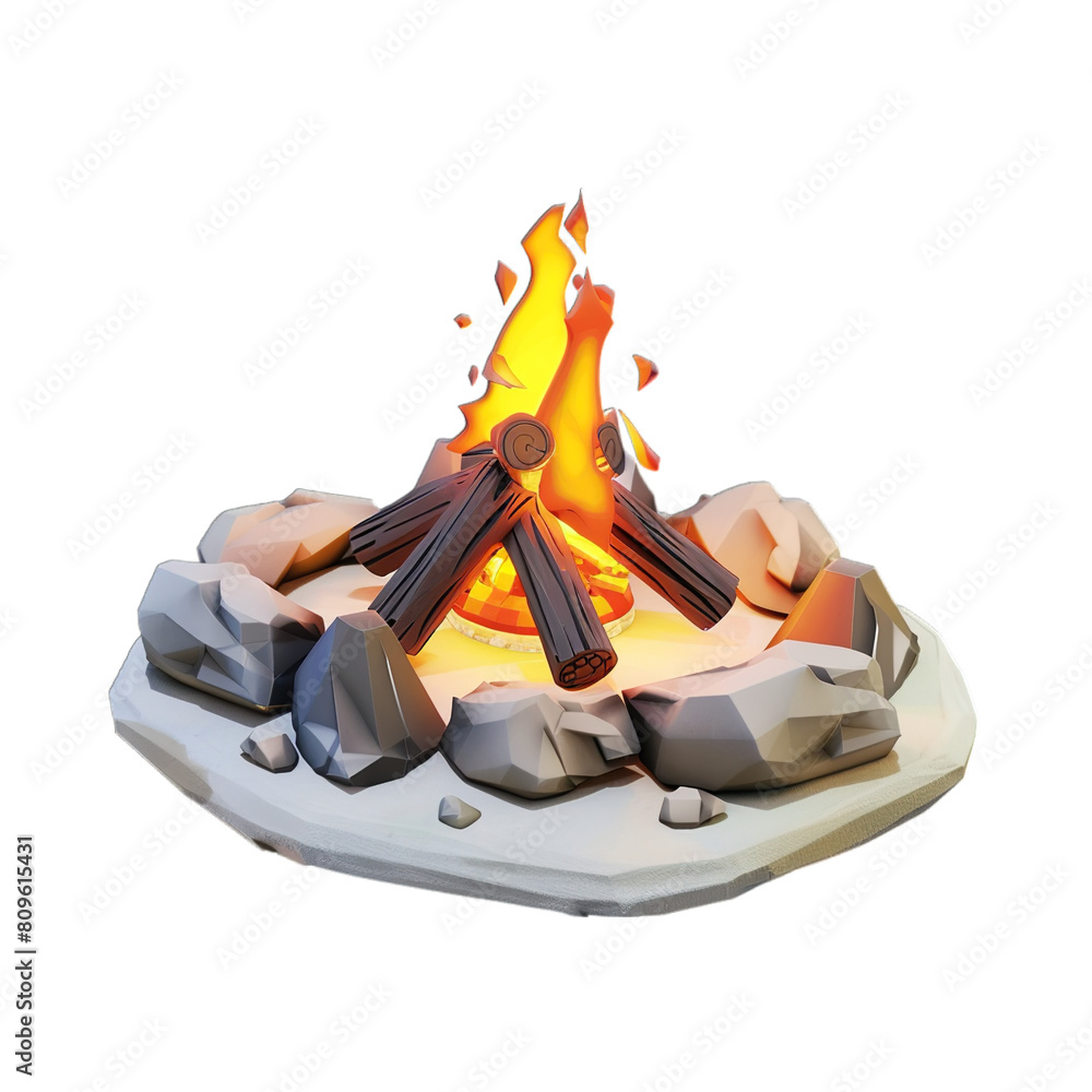 Naklejka premium fire