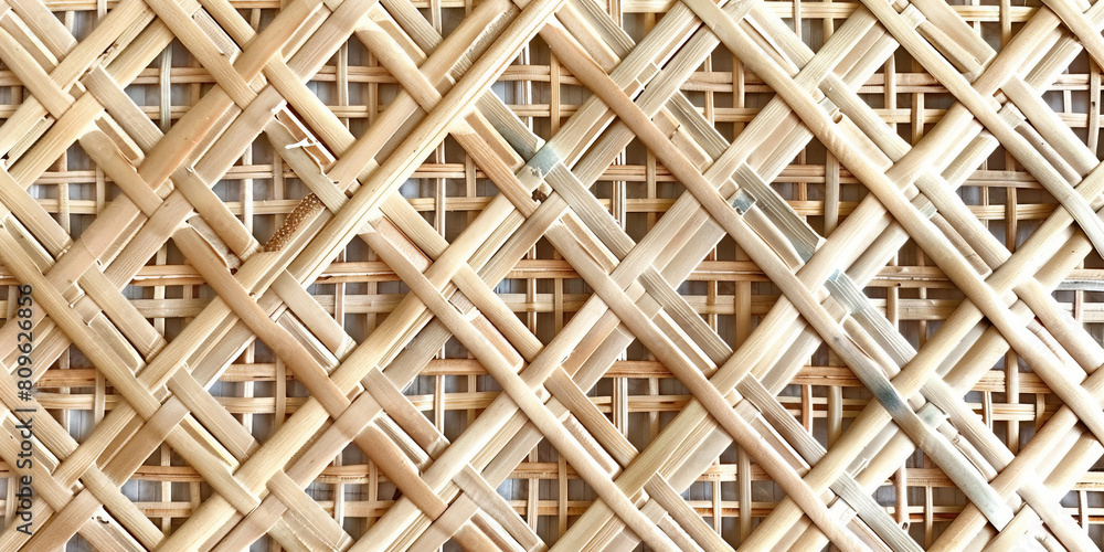 A bamboo weaving pattern, bamboo texture, Rattan Texture A bamboo weaving pattern, bamboo texture, Rattan Texture