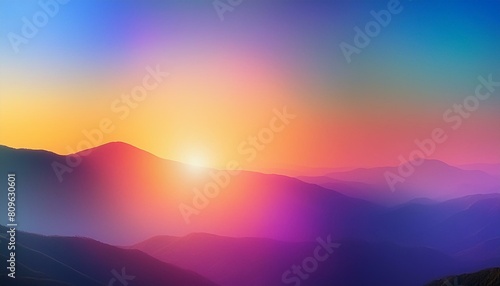 Vibrant Spectrum: Abstract Color Background" © Adhoora