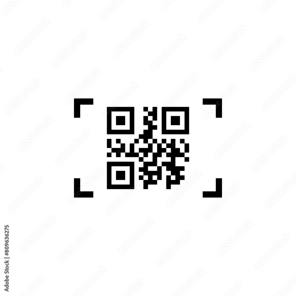 Smartphone Scanning QR Code flat vector icon. Simple solid symbol isolated on white background. Smartphone Scanning QR Code sign design template for web and mobile UI element Smartphone Scanning QR Code flat vector icon. Simple solid symbol isolated on white background. Smartphone Scanning QR Code sign design template for web and mobile UI element