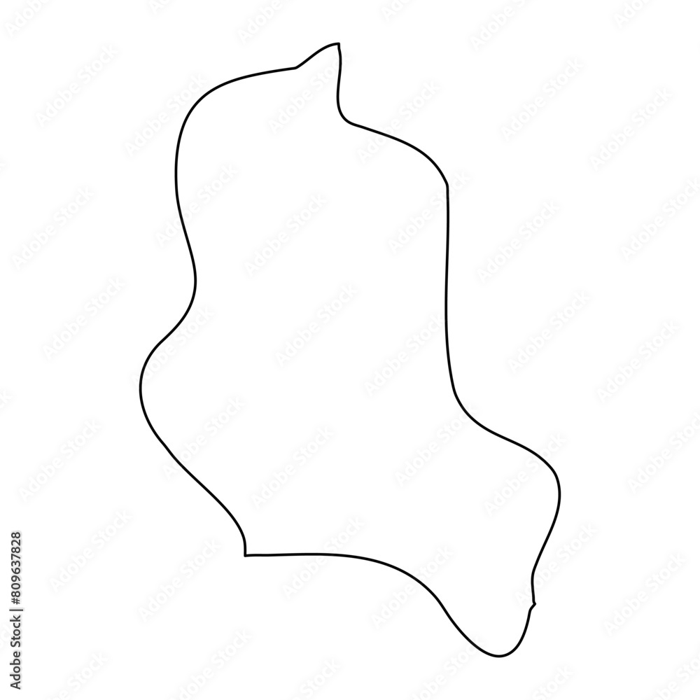 Gharghur District map, administrative division of Malta. Vector illustration. Gharghur District map, administrative division of Malta. Vector illustration.