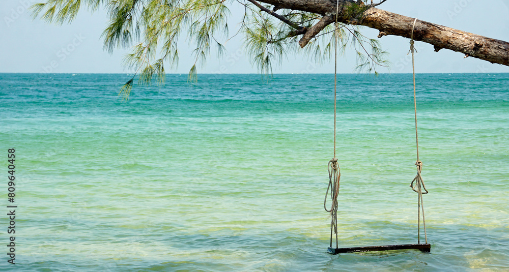 beach swing at starfish beach