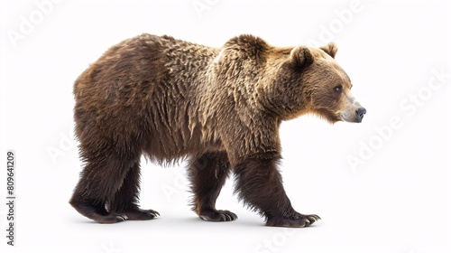 Wallpaper Mural Lone bear on blank backdrop. Torontodigital.ca