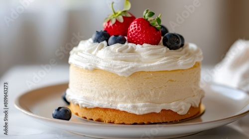 Summer Berry Delight Cake