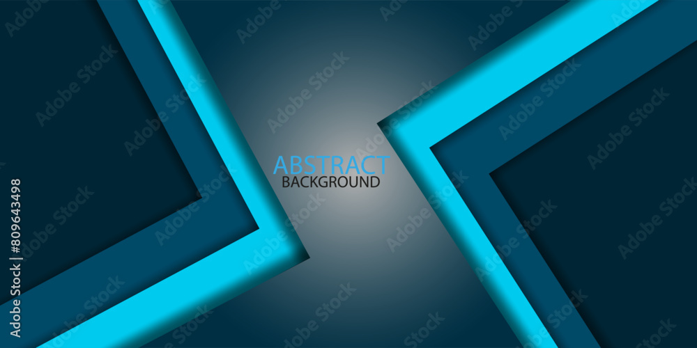 Blue triangular geometric overlapping layer background with space for text design Blue triangular geometric overlapping layer background with space for text design