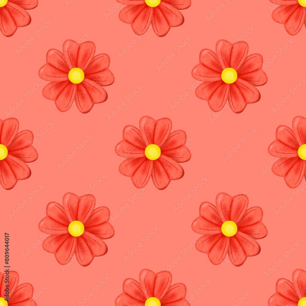 seamless floral pattern seamless floral pattern