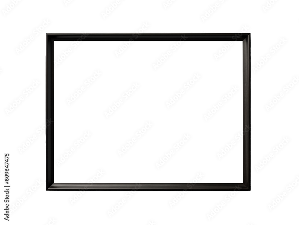 Horizontal frame isolated on transparent background Horizontal frame isolated on transparent background