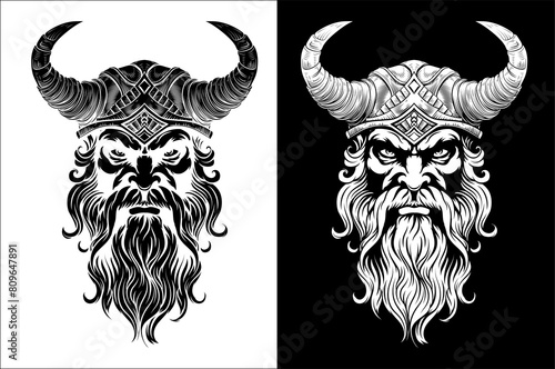Viking Warrior Man Strong M...